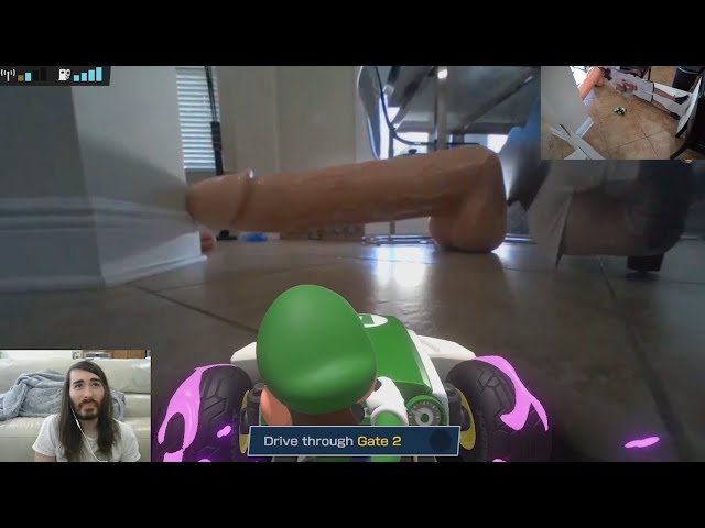 Luigi Takes On Moby Huge