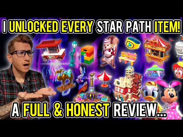 I Unlocked EVERY New Star Path Item! | A FULL & HONEST Star Path Review! | Disney Dreamlight Valley