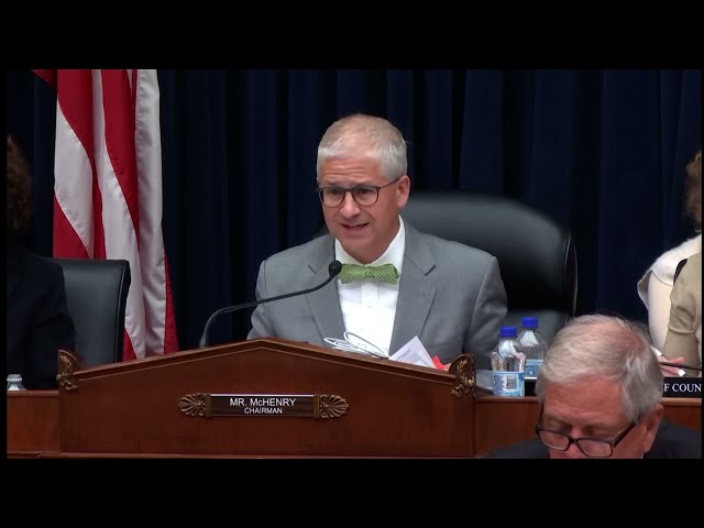 HEARING: Chairman Patrick McHenry (R-NC)'s opening exchange with SEC Chairman Gary Gensler