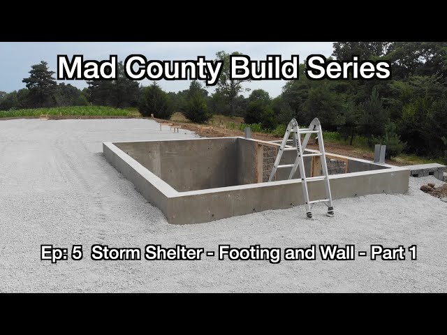 Storm Shelter Part 1 | Mad County Barndominium Ep 5