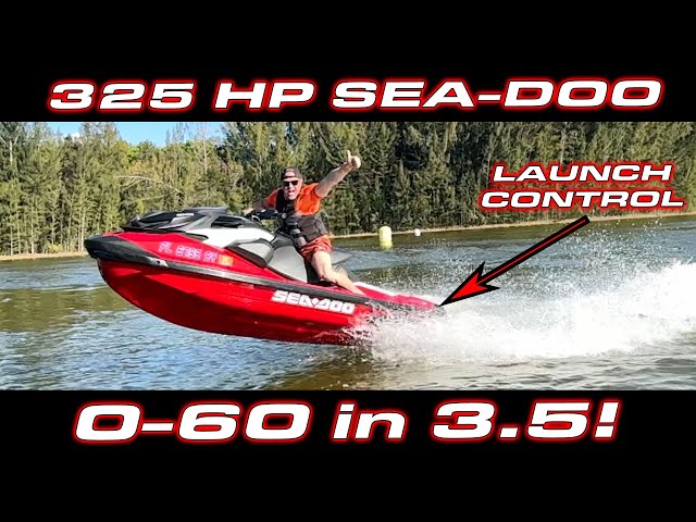 CRAZY SPEED * The quickest PWC/Jet Ski you can buy * SEA-DOO RXP-X 325 Review * 0-60 MPH, 1/4 Mile