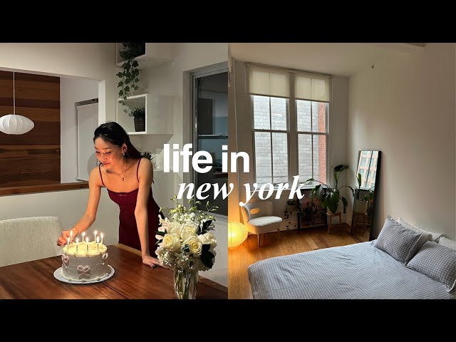 LIFE IN NYC | a simple birthday in my late 20s