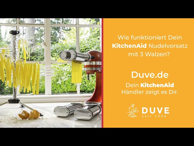 Pasta selber machen - DUVE.DE - KitchenAid Nudelvorsatz