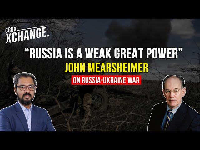 Why Russia-Ukraine War May End In A Frozen Conflict & Why US Should Focus On China: John Mearsheimer