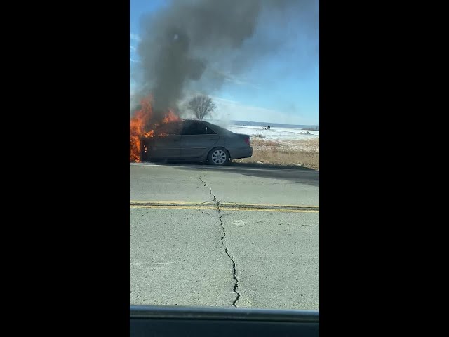 030822 HWY 24 Car Fire