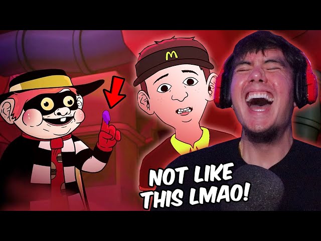 FOUND OUT HOW MCDONALDS MAKES THEIR SPECIAL SAUCE AND I HATE IT HERE | Reacting To Scary Animations