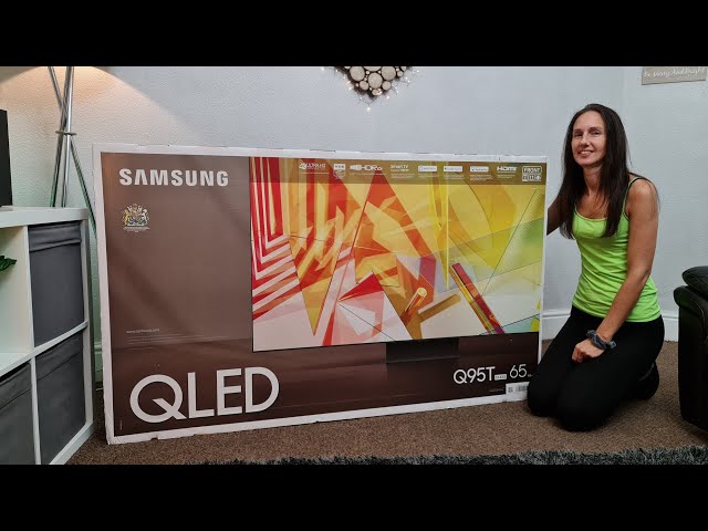 Samsung Q95T (Q90T) unboxing,tour,demo with PS5,+ GIVEAWAY!
