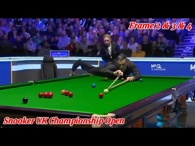 Snooker UK Championship Ronnie O’Sullivan VS Hossein Vafaei ( Frame 2 & 3 4 )