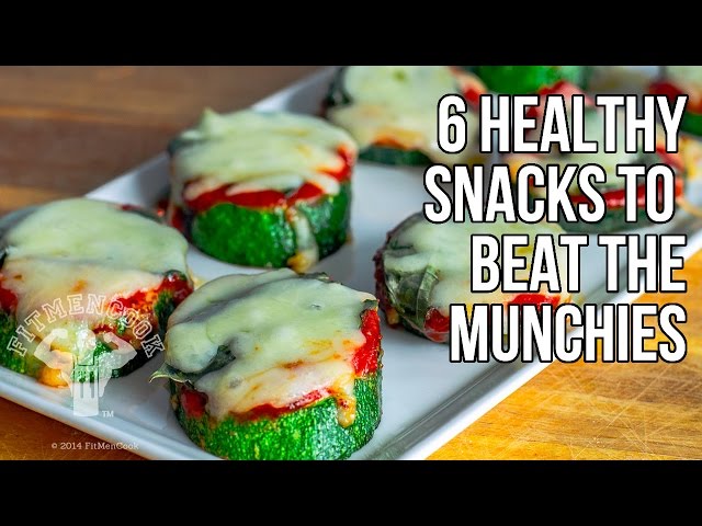 6 Healthy Snacks to Beat the Munchies / 6 Meriendas para Frenar Antojos