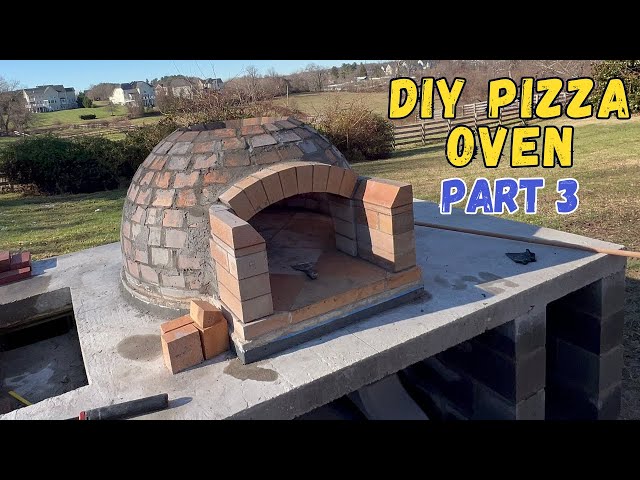 Part 3: Pizza Oven Dome Insulation and Water Barrier