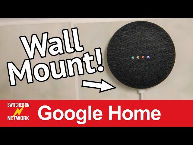 How to Wall Mount a Google Home Mini