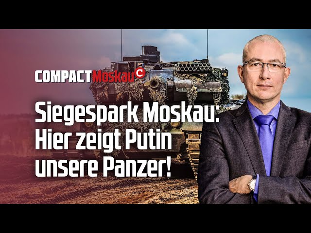Siegespark Moskau: Hier zeigt Putin unsere Panzer!