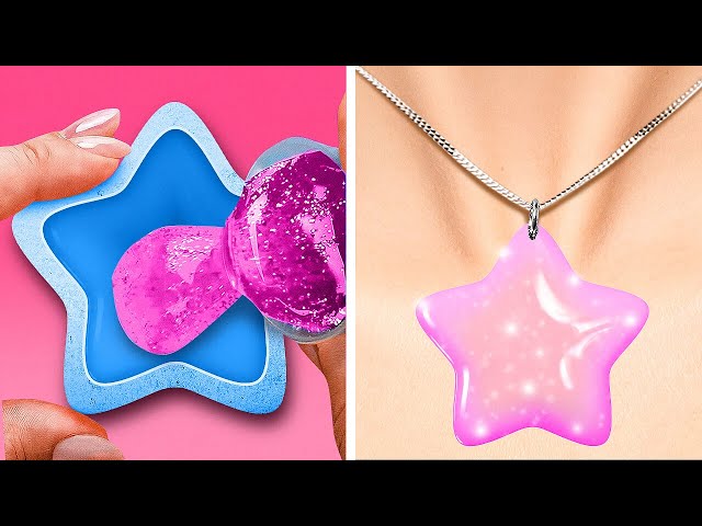 Amazing DIY Jewelry Ideas And Cool Crafts With Resin, 3D Pen And Glue Gun