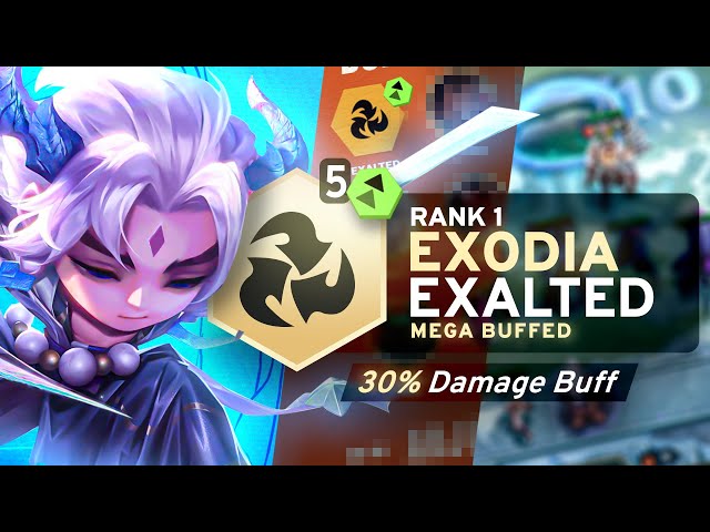 They Buffed Exalted and Its Free LP Now! | Rank 1 TFT Set 11