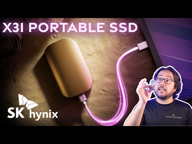 SK Hynix X31 Beetle Portable SSD | Fast, Sleek, & Portable