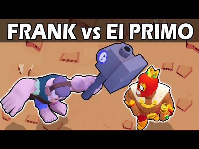 FRANK vs EL PRIMO | 1VS1 | Brawl Stars