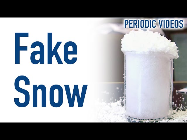 Fake Snow - Periodic Table of Videos