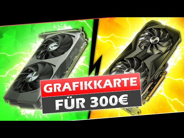 Die BESTE GAMING GRAFIKKARTE für 300€! | RTX 3050 vs. RX 6600 - Kaufberatung 2023