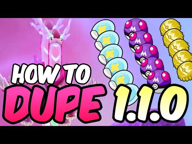 How to Dupe Items in 1.1.0 Update of Pokemon Scarlet Violet