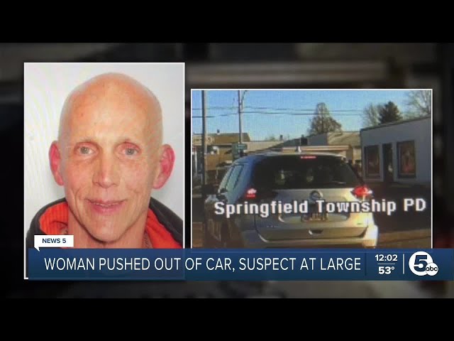 Man pushes woman out of car, flees traffic stop, Springfield Township Police say