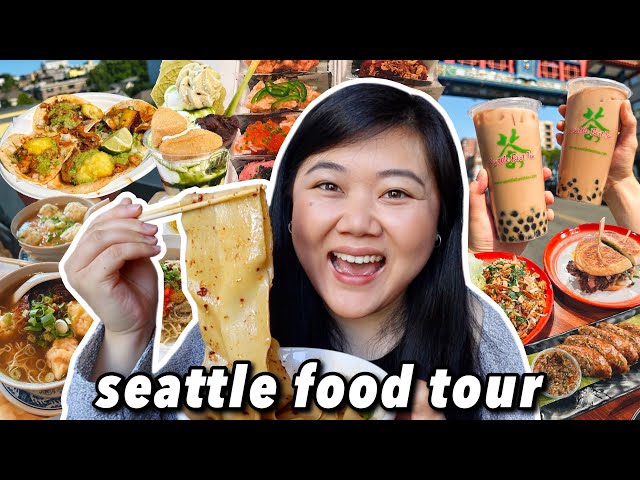 What to Eat in SEATTLE! Seattle Food Tour Part 1 2023