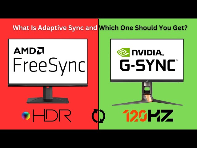 FreeSync vs G-Sync Explained: Which One Is Better In 2024?