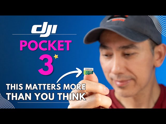BEST Memory Cards for DJI OSMO POCKET 3: WHY IT MATTERS. How to Format SD Memory Card