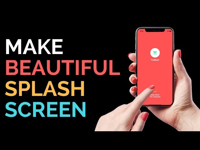 Flutter: Create Beautiful Material Splash Screen | Dart 2
