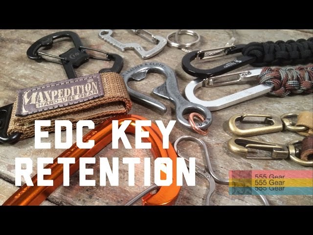 EDC Key Retention Fobs "10 Ways to Never Lose Keys Again" Maxpedition, Leatherman & More
