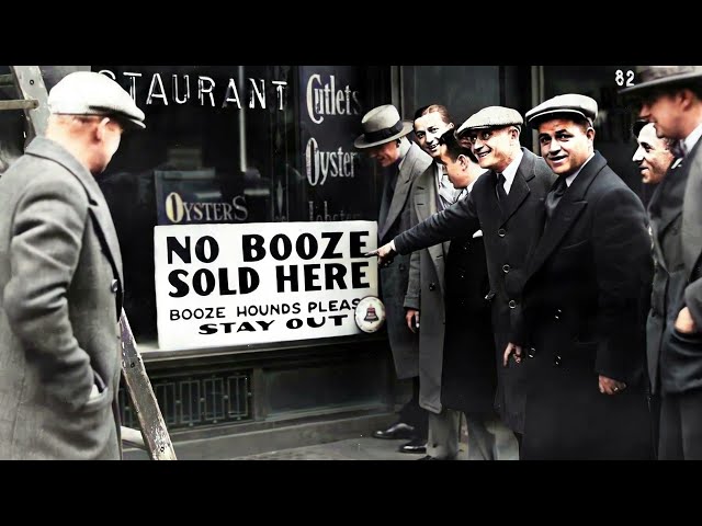 A Failed Experiment - The Prohibition Era in America [Colorized]