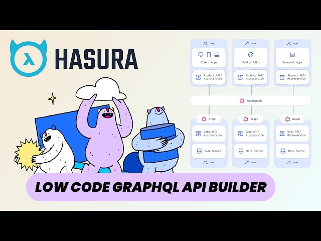 Hasura: Free Open Source Low Code GraphQL API Builder
