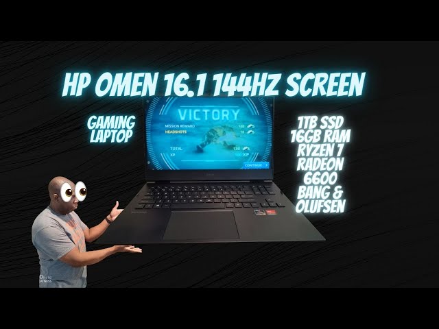 HP OMEN 16.1" Laptop AMD Ryzen 7 16GB Memory AMD Radeon RX 6600M 1TB SSD