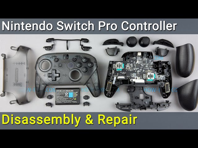 Nintendo Switch Pro Controller Disassembly Guide | How to Restore Sticking Button