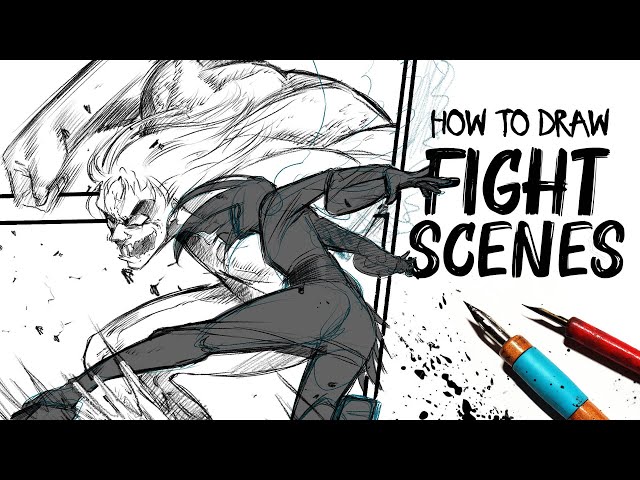 How to draw FIGHT SCENES | Drawlikeasir
