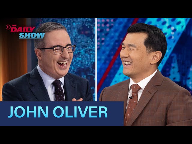 John Oliver - Finding a Place for Satire & Immigration as a Comedian | The Daily Show