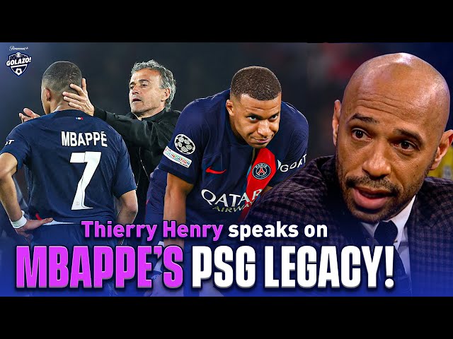 "The best player to play for PSG" Thierry Henry on Mbappé's Legacy | UCL Today | CBS Sports Golazo