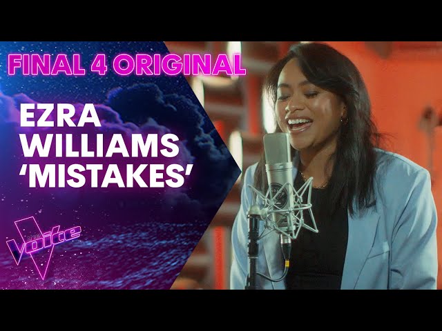 Ezra Williams 'Mistakes' | Final 4 Original Single | The Voice Australia