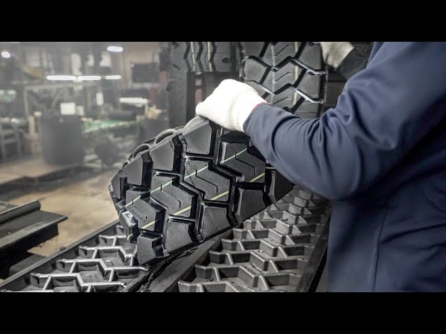 Amazing Process of Making Retreaded Tire With Old Tires. Tire Recycling Factory in Korea