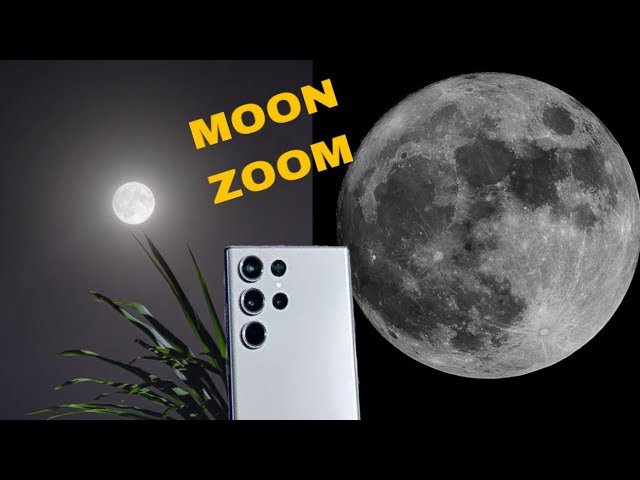 Samsung Galaxy S24 Ultra Moon Zoom Test🌙