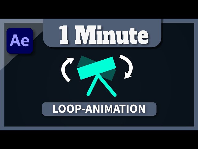 After Effects: Loop-Animation [Deutsch]