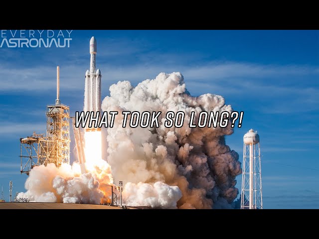 Why it took 5  years for the Falcon Heavy to fly