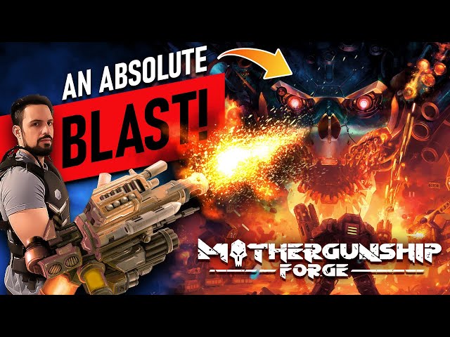 This VR Game is an Absolute BLAST - MotherGunship: Forge Review
