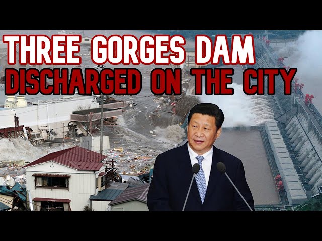 [China Floods 2020]  Three Gorges Dam Discharded on the City !