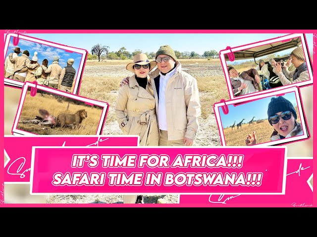 IT'S TIME FOR AFRICA: THE SAFARI EATGURL IN BOTSWANA! | Small Laude