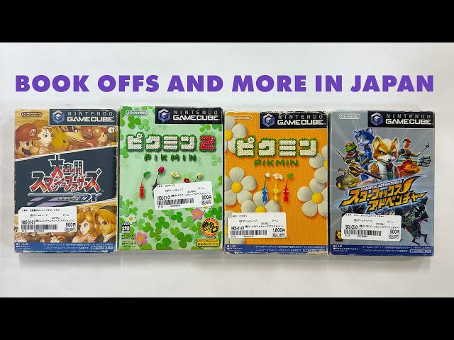 Finding Video Game deals at Book Off and more in Japan