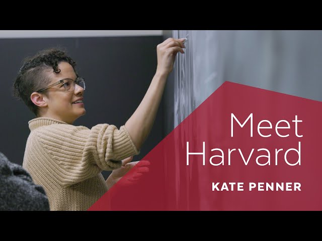 Meet Harvard: Kate Penner