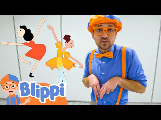 Move and Dance with Blippi - Learn To Dance | Kids TV Shows | Cartoons For Kids | Fun Anime |