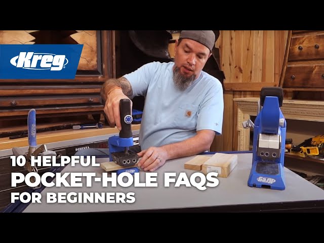 10 Helpful Pocket Hole Joinery FAQs For Beginners