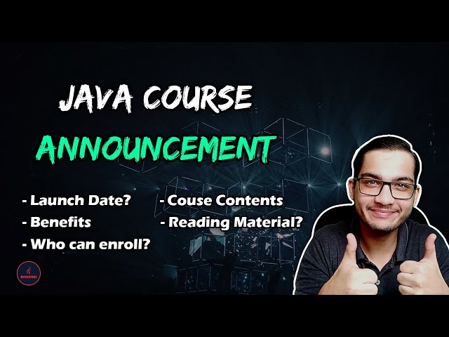 Java Course Announcement🔥 | Launch Date & other details | BlueJCode