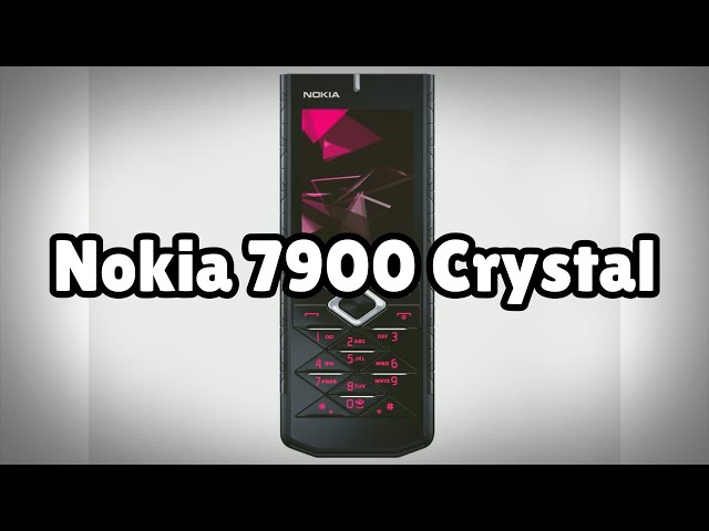 Photos of the Nokia 7900 Crystal | Not A Review!